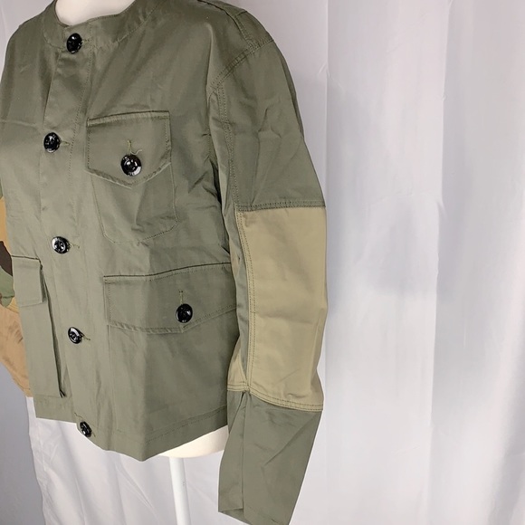 G-Star  Aefon Camo Patchwork Overshirt Size Small - Picture 3 of 8